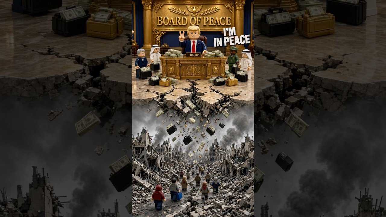 Board of PEACE? | Lego Politico  #shorts