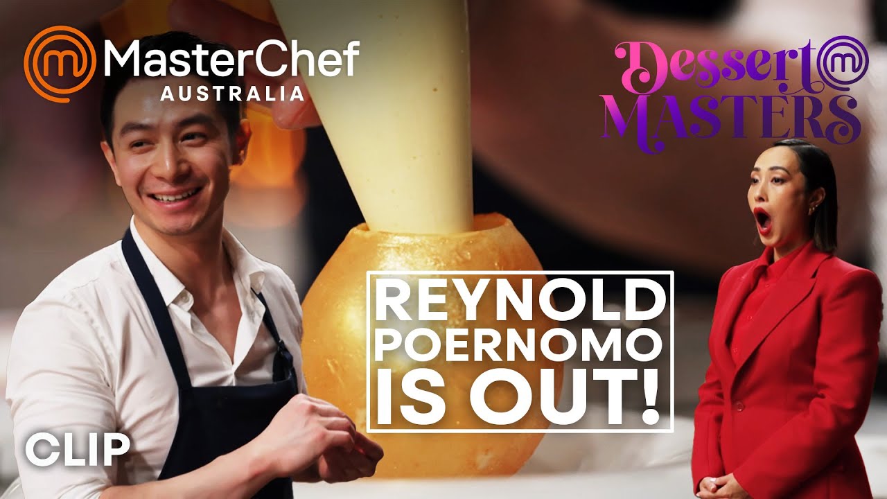 Reynold Poernomo is Out | MasterChef Australia Dessert Masters | MasterChef World