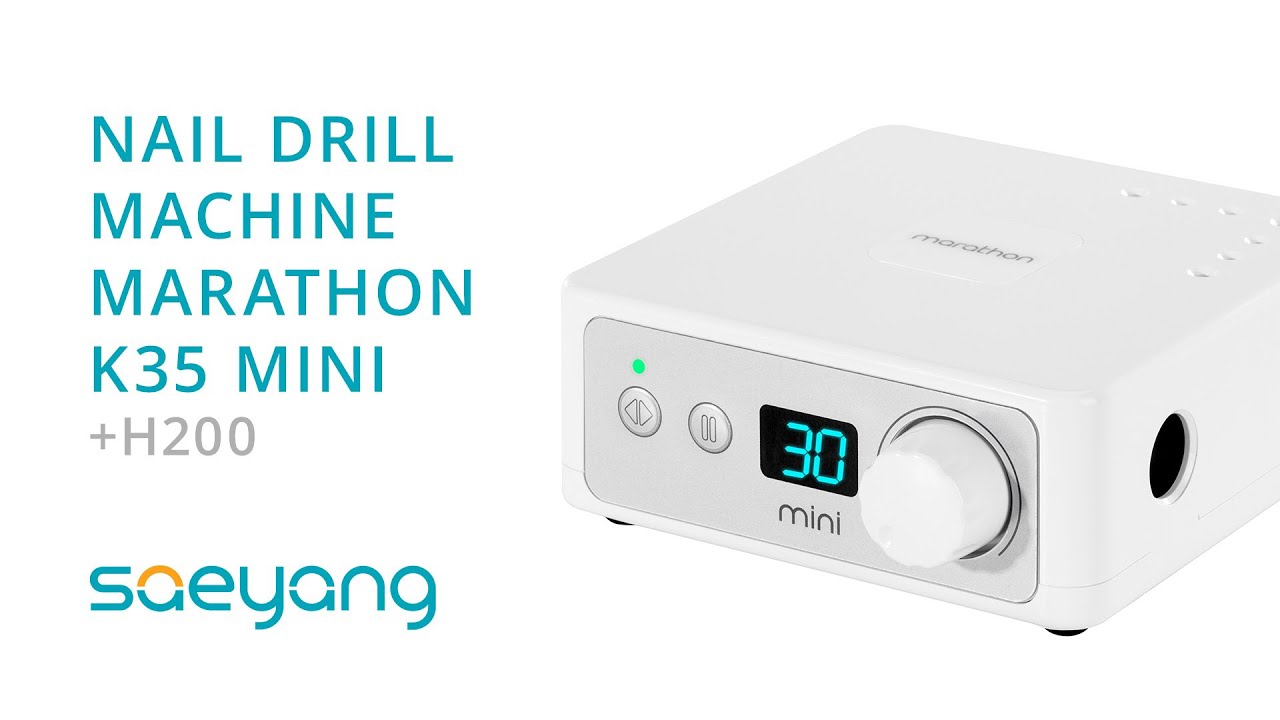 Saeyang nail drill machine Marathon K35 mini white + H200