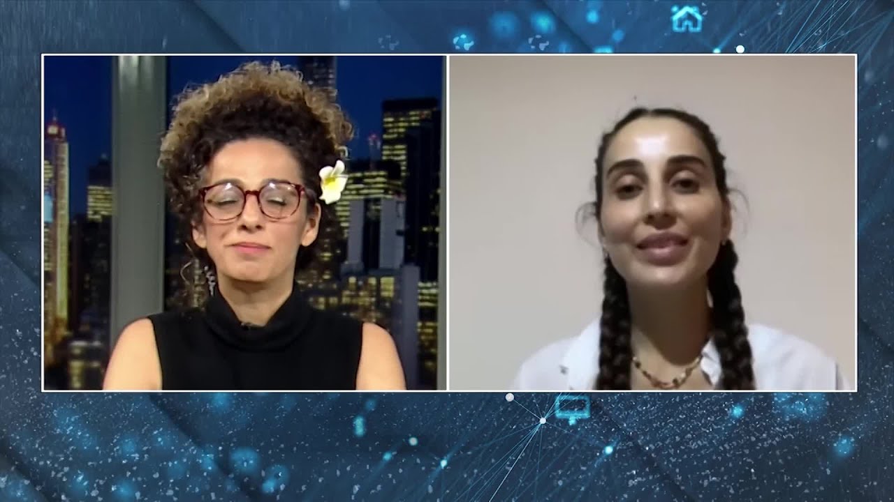 نسخه کامل گفتگوی تبلتی با گفتگو با الهام مدرسی، نقاش و از معترضان خیزش زن، زندگی، آزادی