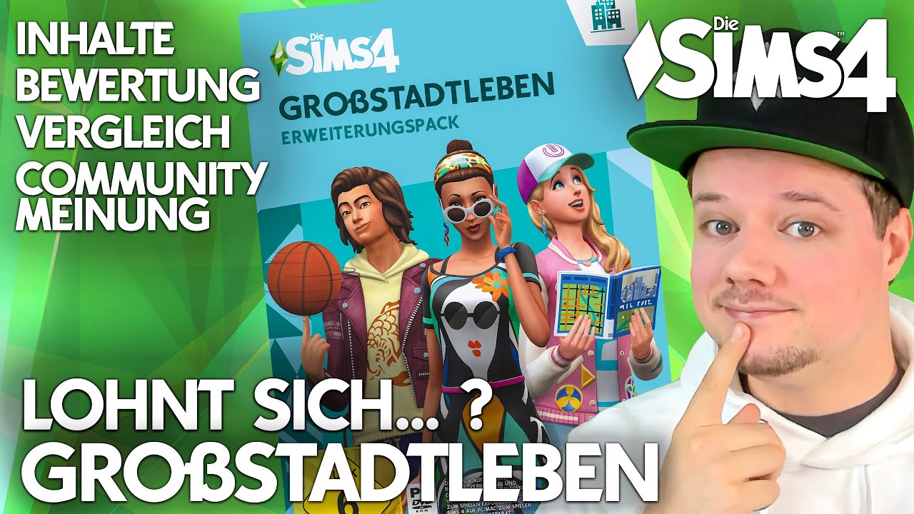 Lohnt sich das Erweiterungspack? Die Sims 4 GRO&szlig;STADTLEBEN Pack Inhalte, Bewertung, Vergleich