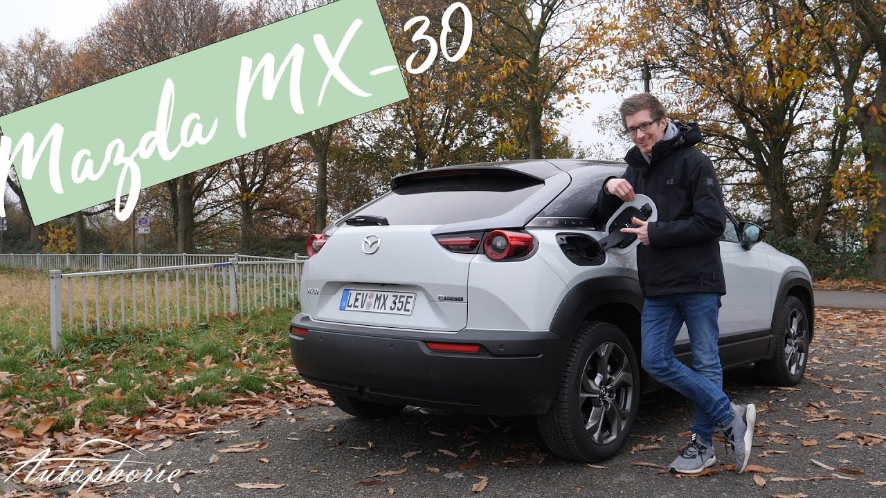 🔋 2020 Mazda MX-30 e-Skyactiv Langzeittest bei winterlichen Bedingungen [4K] - Autophorie