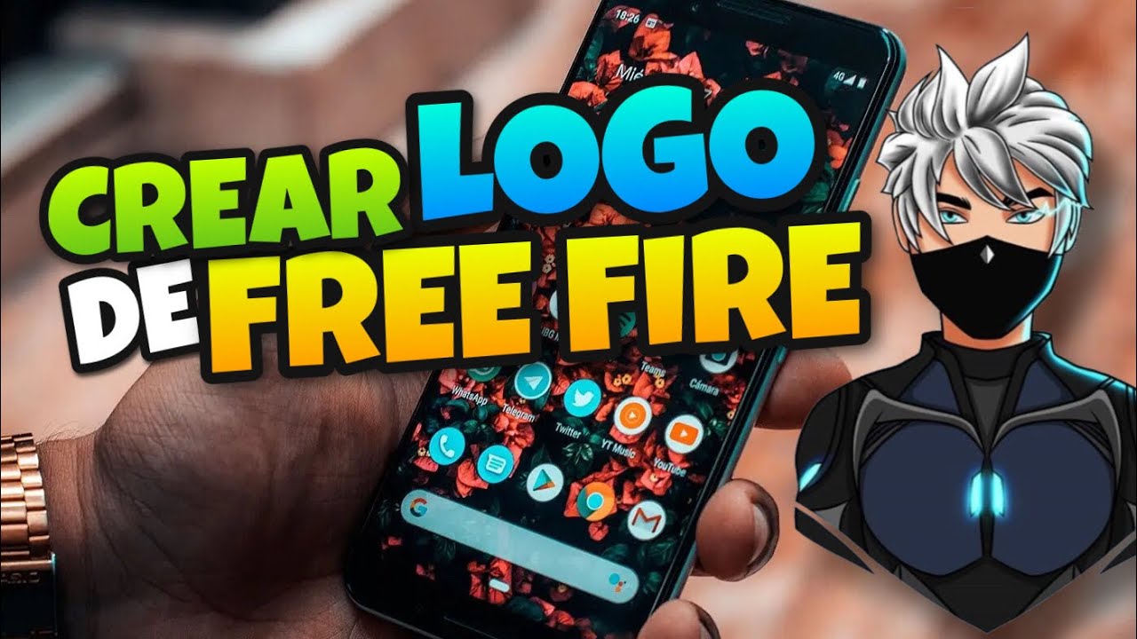 👉 Como HACER un LOGO de FREE FIRE en ANDROID [2021] 🔥