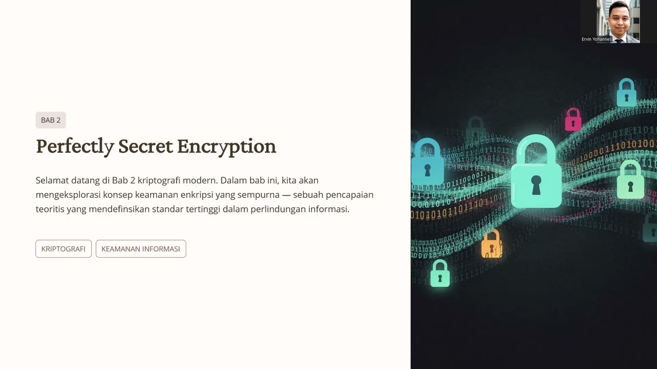 Perfectly Secret Encryption