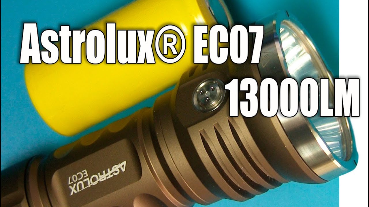 Мощный фонарь Astrolux® EC07 13000LM