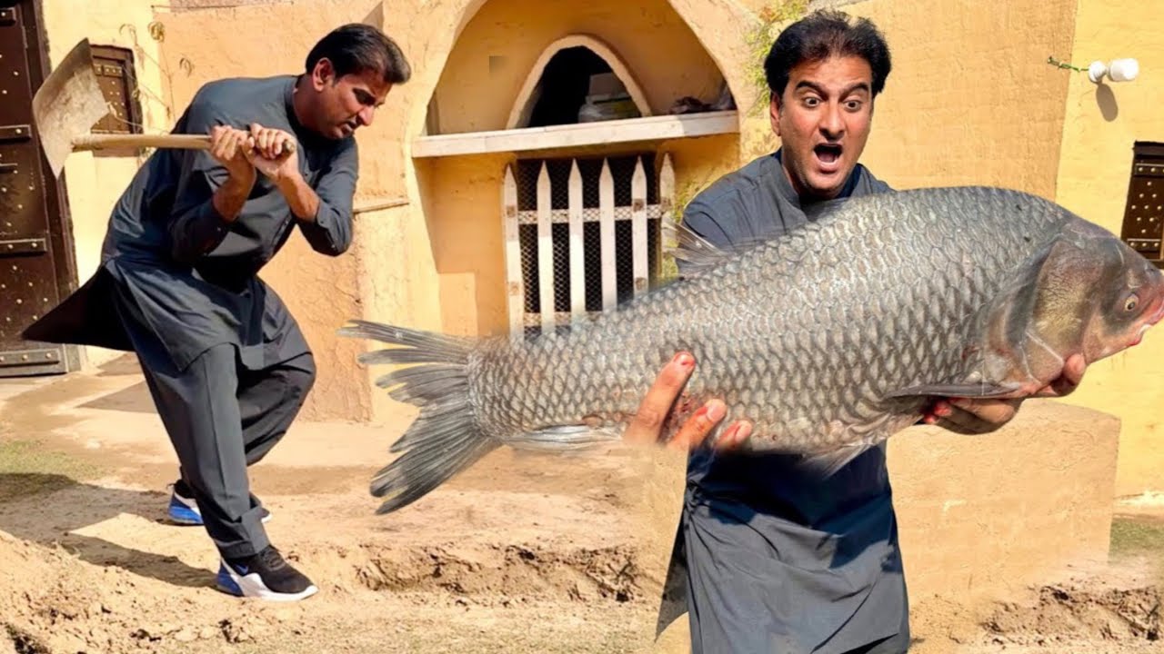 Wow/Aaj Big Fish Grill kr Li||How to Grill Big Fish at Home