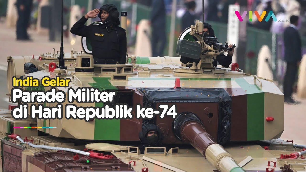 Garang! India Pamer Alutsista di Hari Republik ke-74