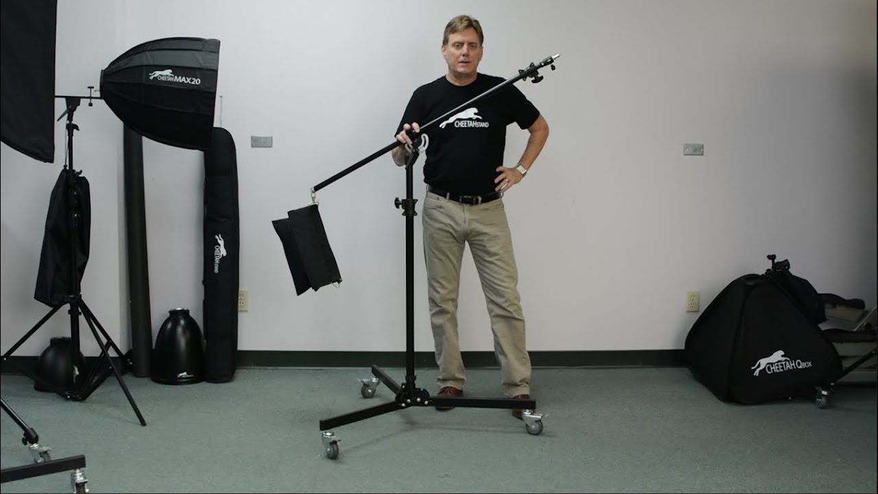 CheetahStand Rolling Boom