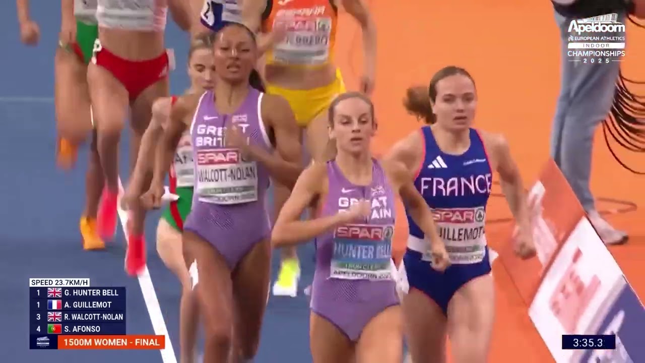 Esther Guerrero acaba 5a als 1500m a l'Europeu d'Atletisme d'Apeldoorn