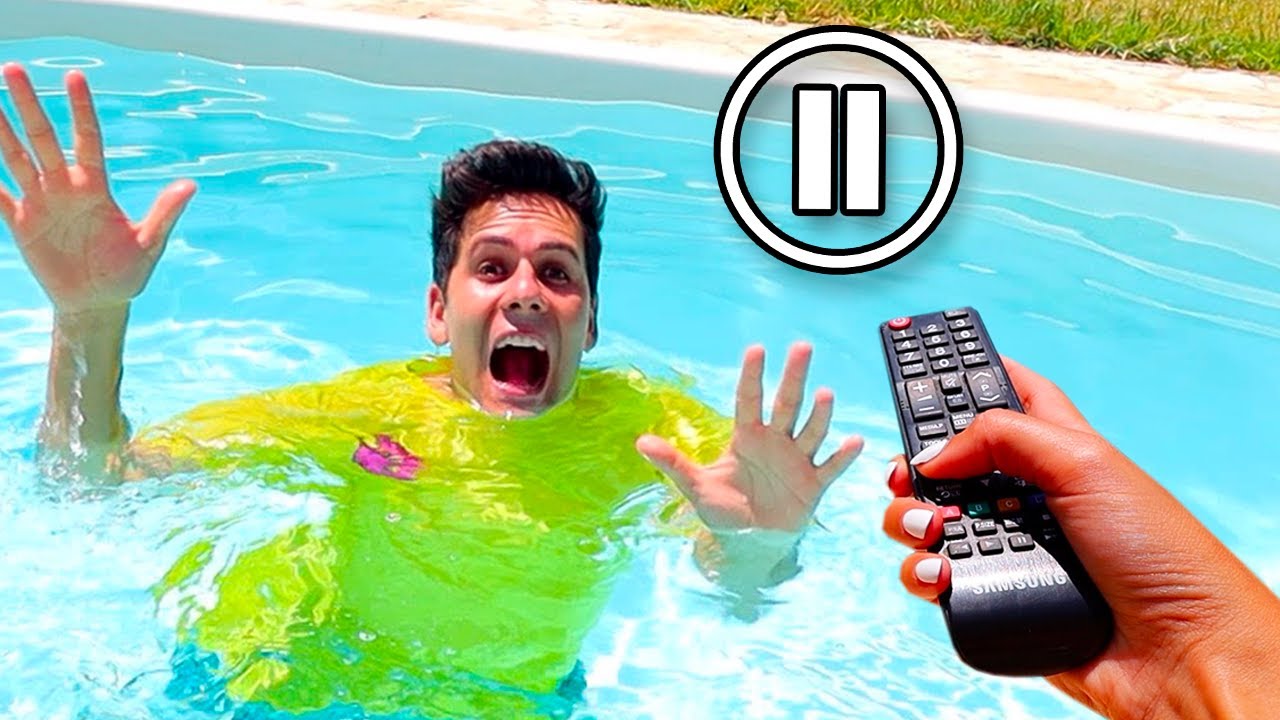 PAUSA CHALLENGE IN PISCINA!!