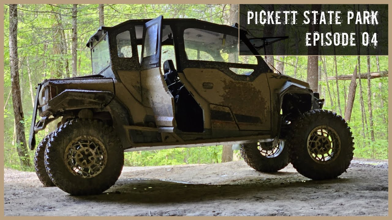 Pickett State Park Pt4 - Carpenter's Rock - My Butt Got Wet Edition! Polaris General XP on Portals