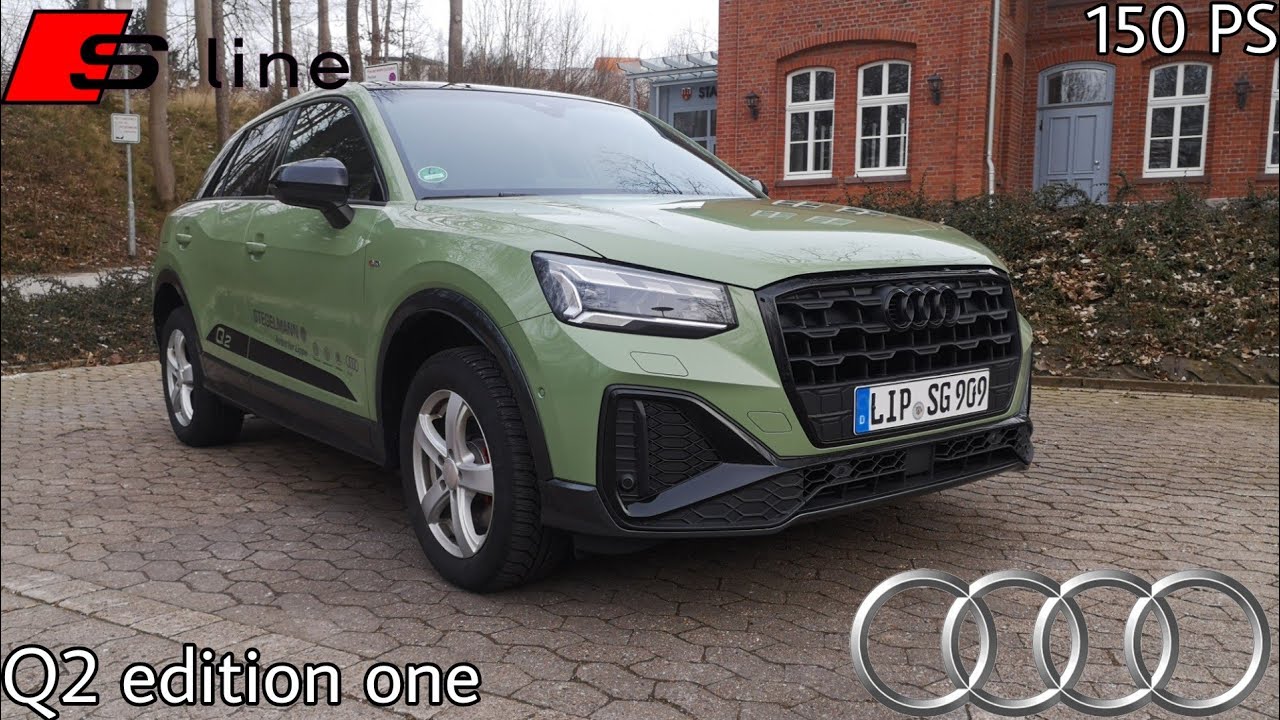 Audi Q2 35 TFSI (150 л.с.) 2021 года, версия 1 — обзор от первого лица, отчёт о вождении