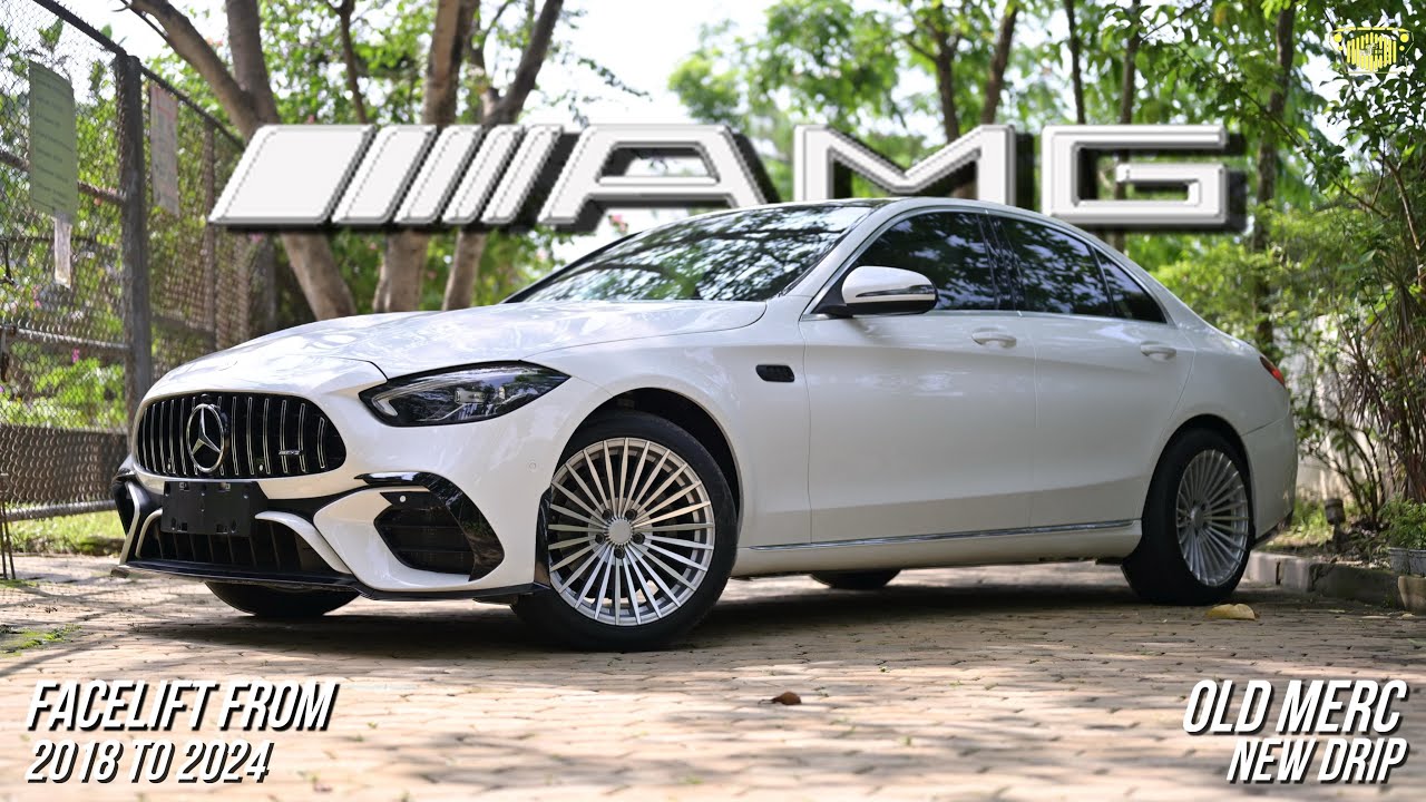 2018 Mercedes C220d Transformed into 2024 AMG | Full Exterior & Interior Facelifted 🛞✨