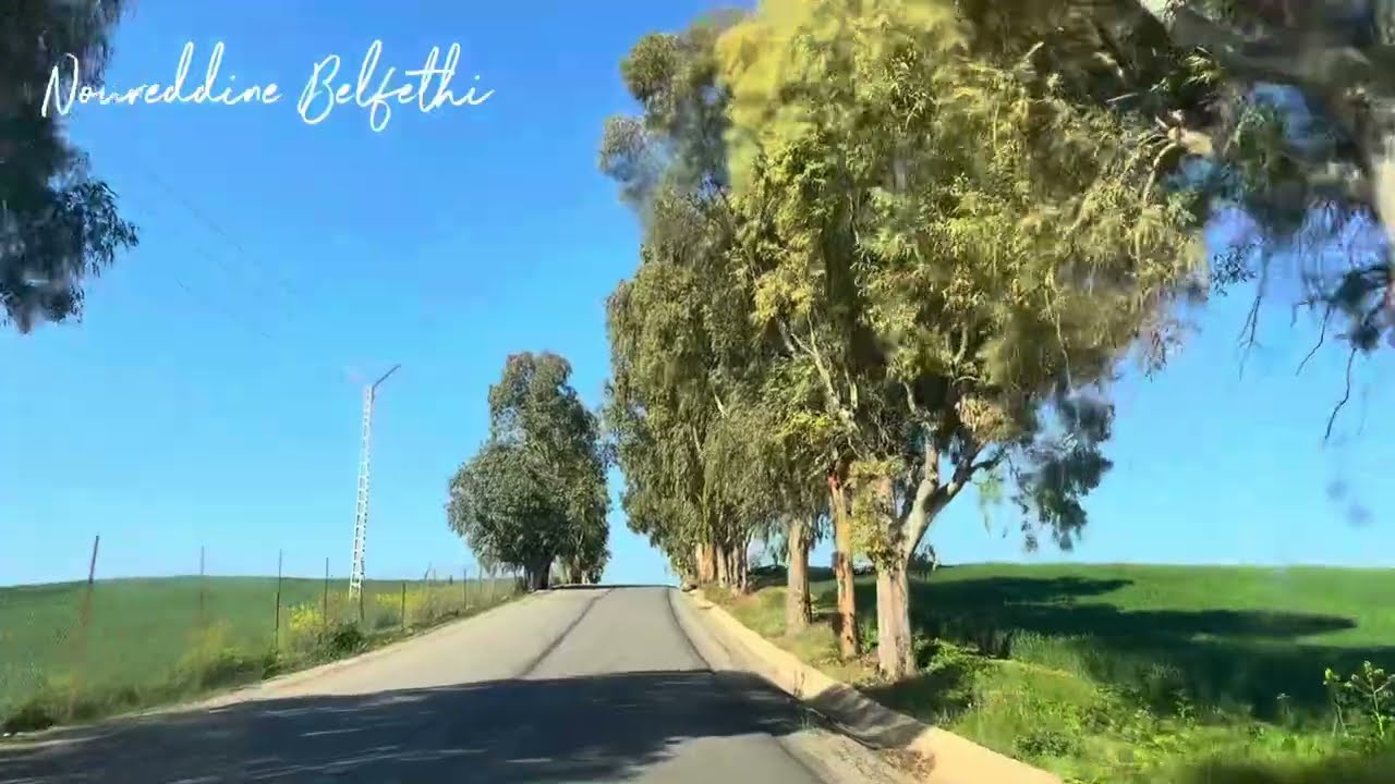 طريق قرية السراغنة -رجاص ولاية ميلة مرورا بقرية شبشوب، من أجمل الطرق في الولاية