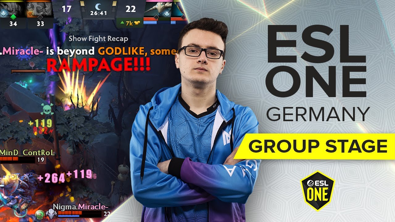 Team Nigma - ESL One Germany Group Stage Highlights