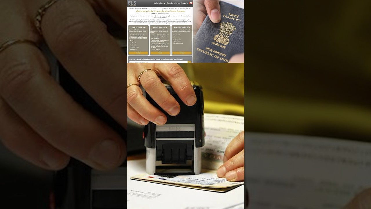 India Suspended Visa Services In Canada | India-Canada Tension | #Shorts | #India | #Canada