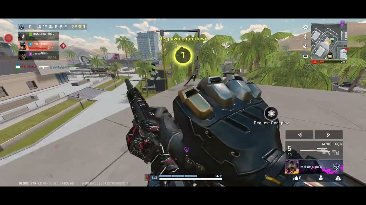  Blood Strike Mobile Gameplay Ranked Match