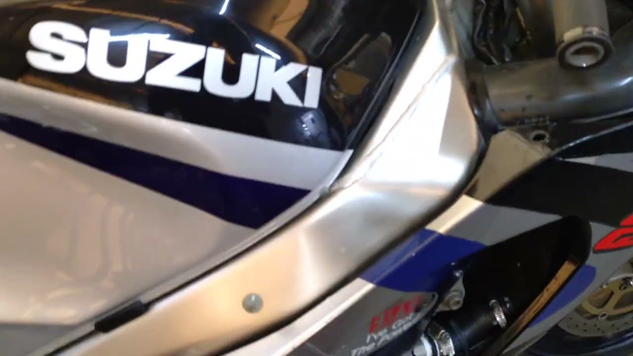 GSX-R750 BD121 エンジン始動動画 A-PARTS スズキ SUZUKI 社外マフラー