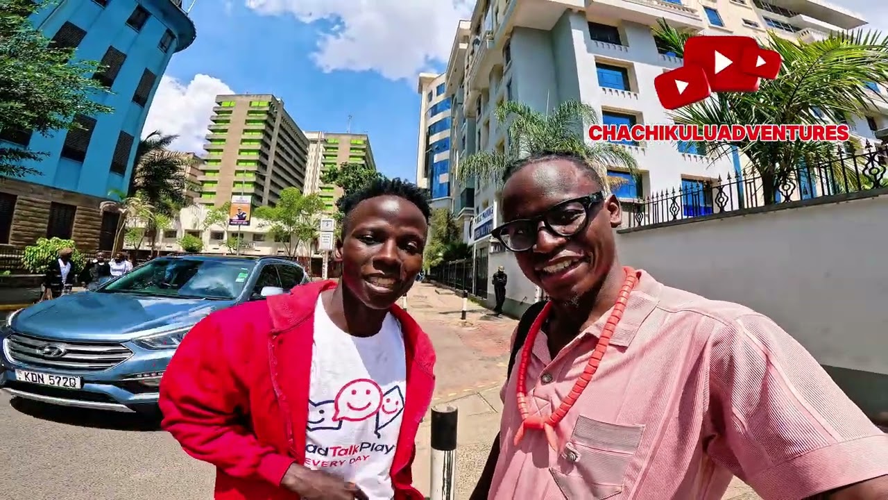 Прогулка по центральному деловому району Найроби в воскресенье – это совсем другое дело. 🇰🇪✨