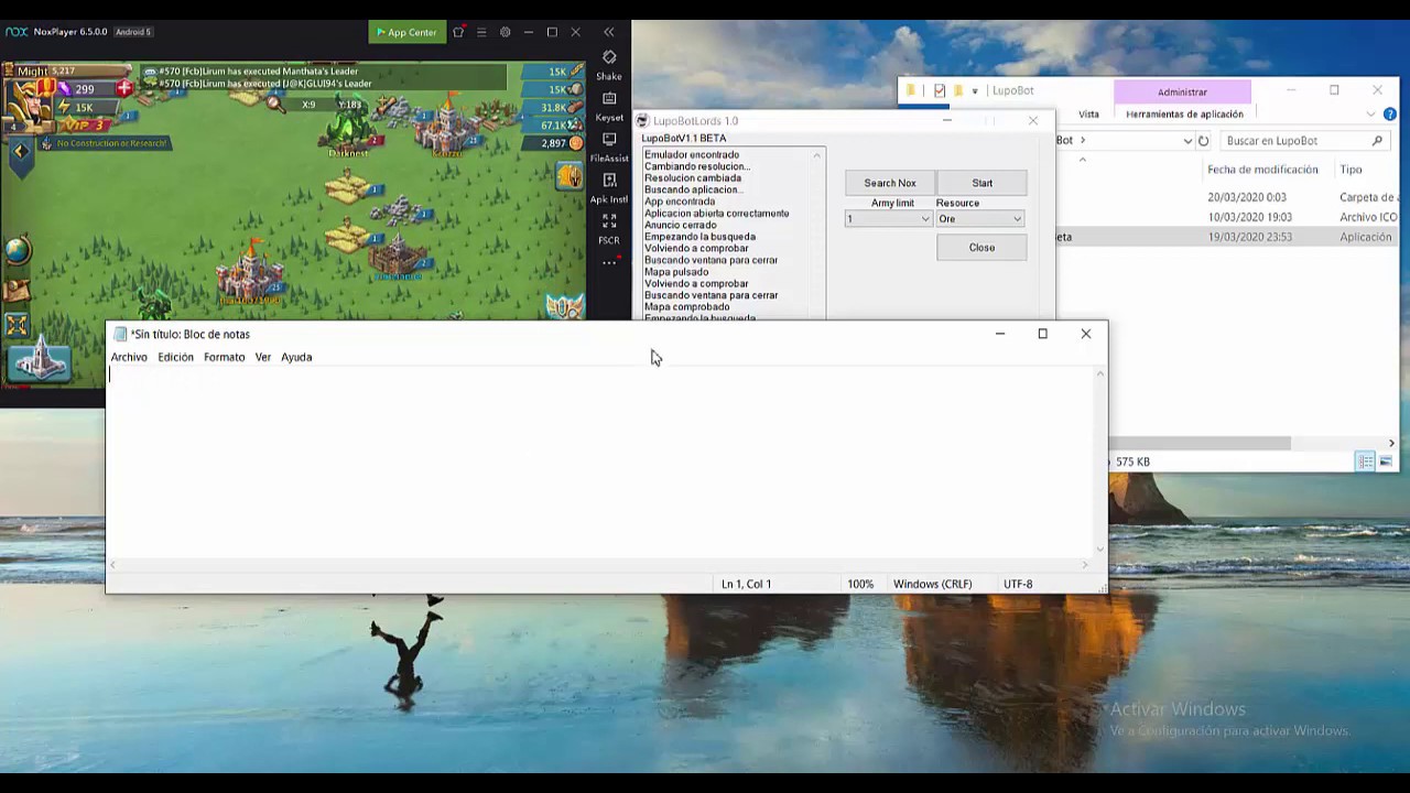 Lords Mobile BOT BETA DOWNLOAD