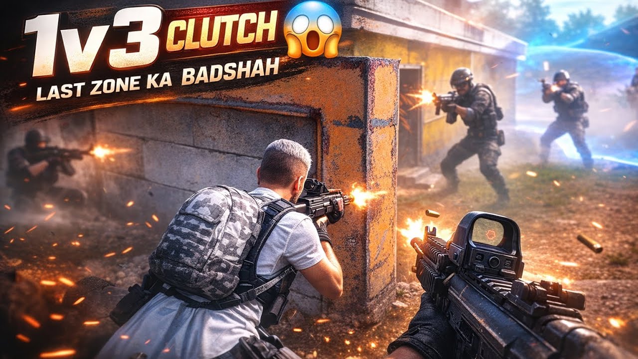 🔥 VictorisLive13 – Last Zone 1v4 Clutch Masterclass #bgmi #battleroyalegame #pubg #foryou 