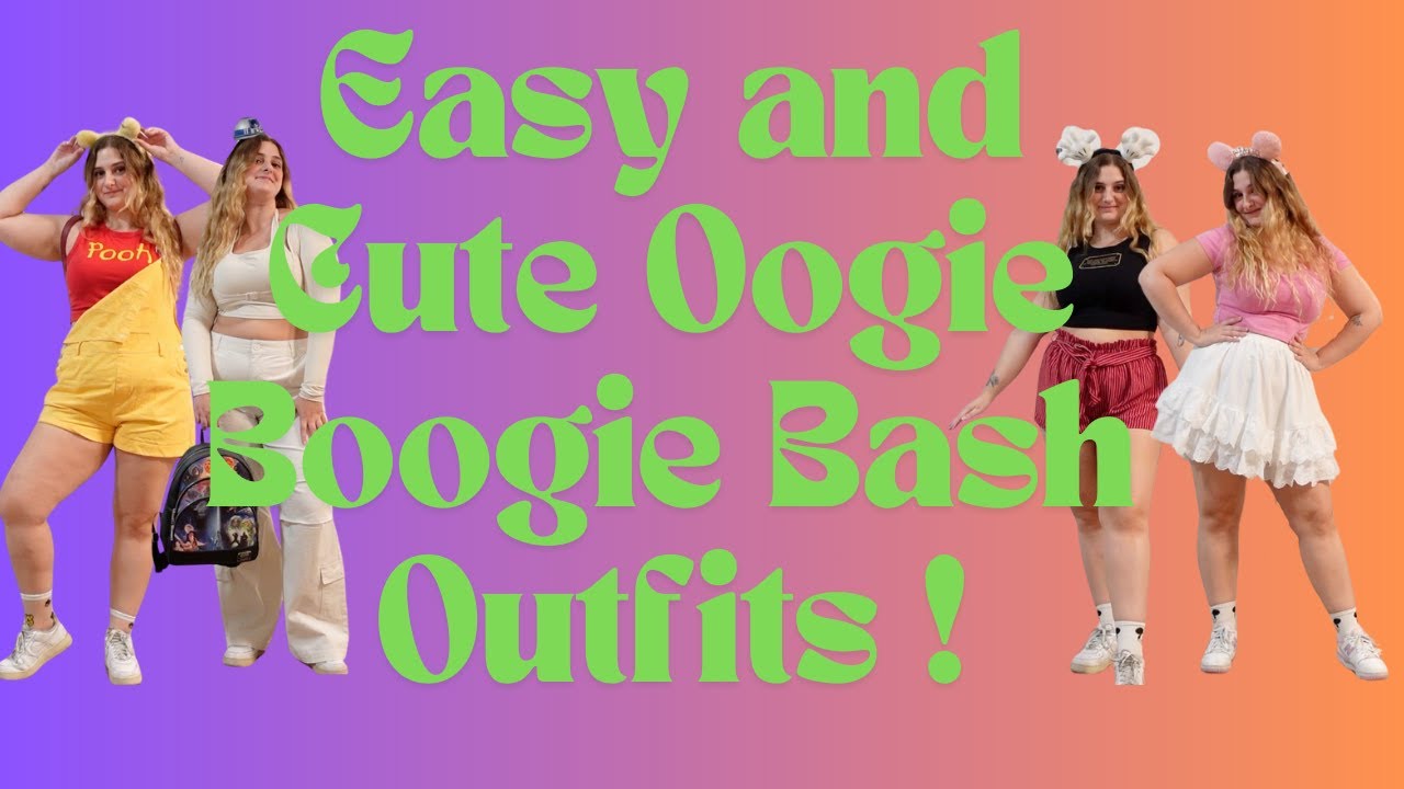 Easy and cute Oogie Boogie Bash Outfits!