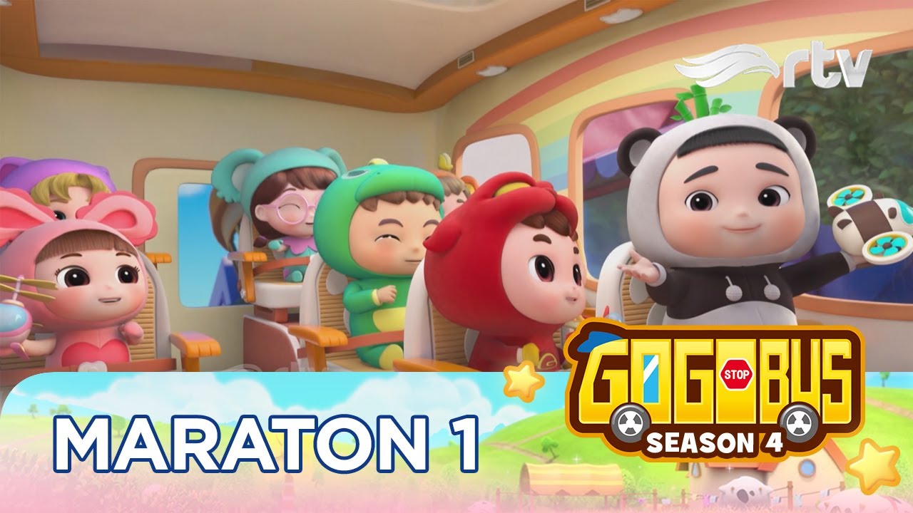 Gogobus Indonesia RTV: 🎈💜🎈 Maraton 1 | Season 4