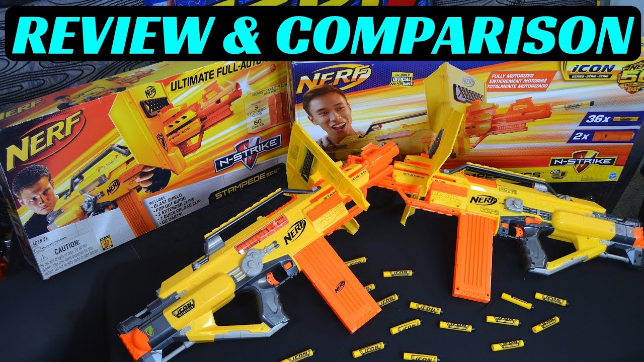 [REVIEW] 2019 NERF ICON STAMPEDE ECS (Finally a Nerf ELITE Stampede!)