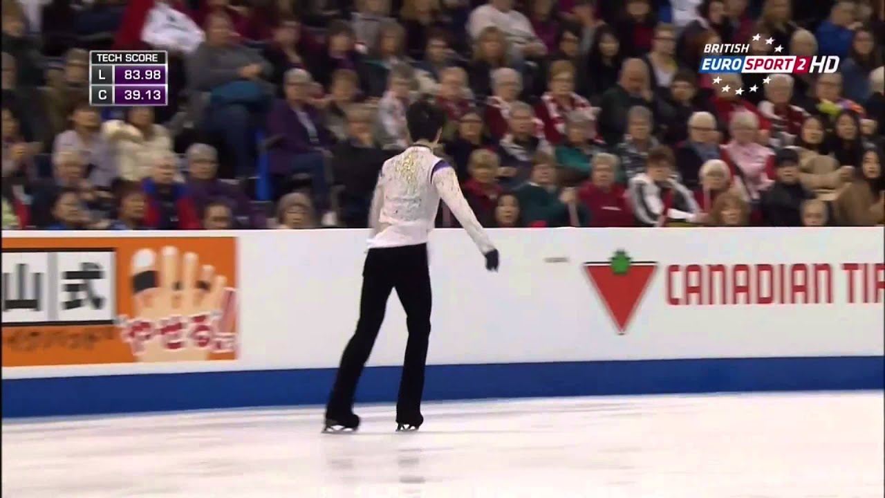2015 Skate Canada Men's FS -  Yuzuru Hanyu (Euro Sport)