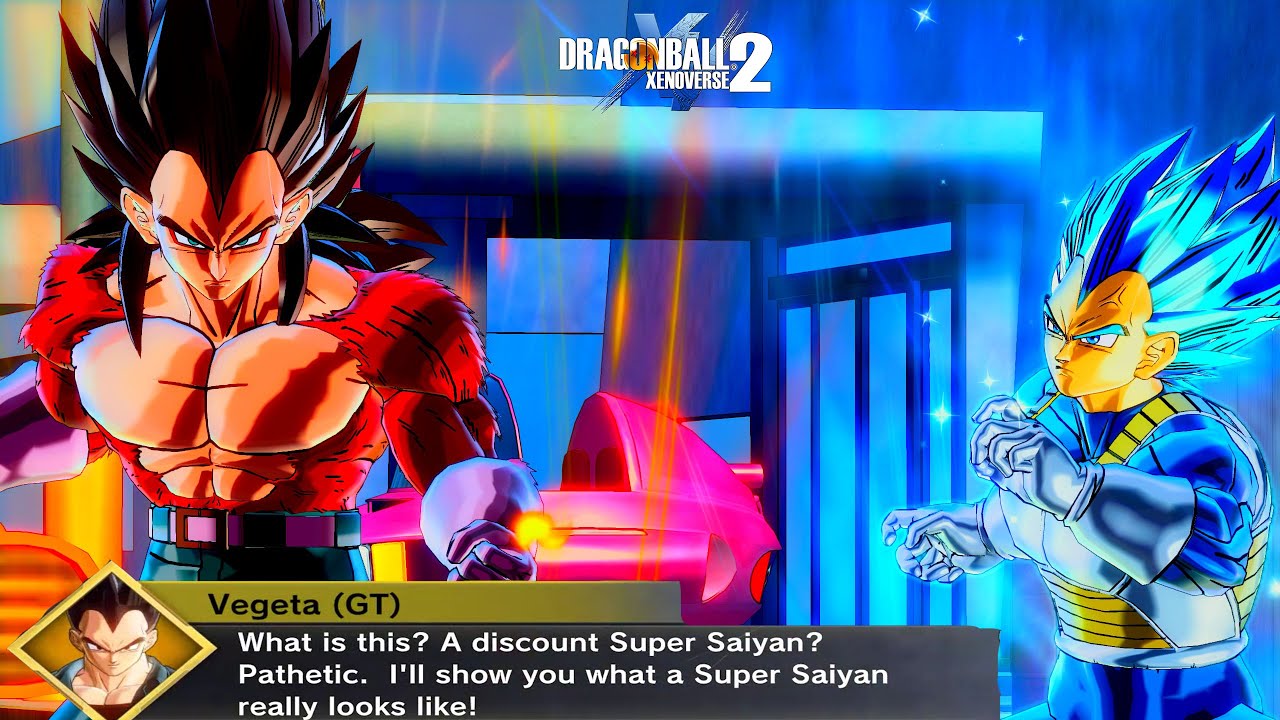 GT Vegeta встречает DBS Vegeta! НОВОЕ DLC 14: особые цитаты и взаимодействия PQ! | Dragon Ball Xe...