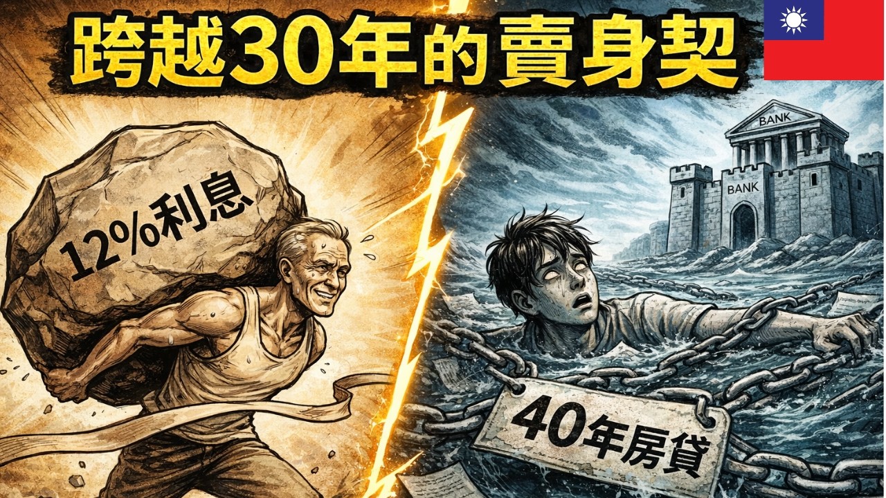 我發現了銀行隱藏 30 年的秘密（房貸真相）｜為什麼低利率會讓你變窮？