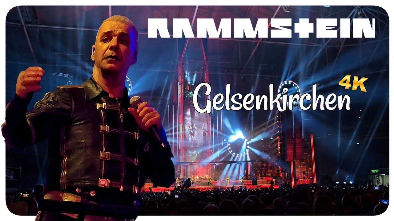 RAMMSTEIN - Live in Gelsenkirchen, Veltins-Arena, 27/07/2024 - 4K