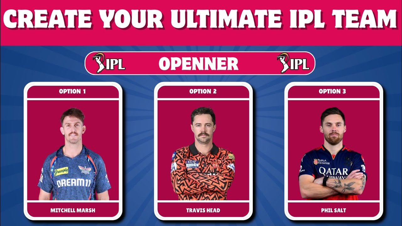 Create Your Ultimate IPL Team|ipl quiz|cricket quiz