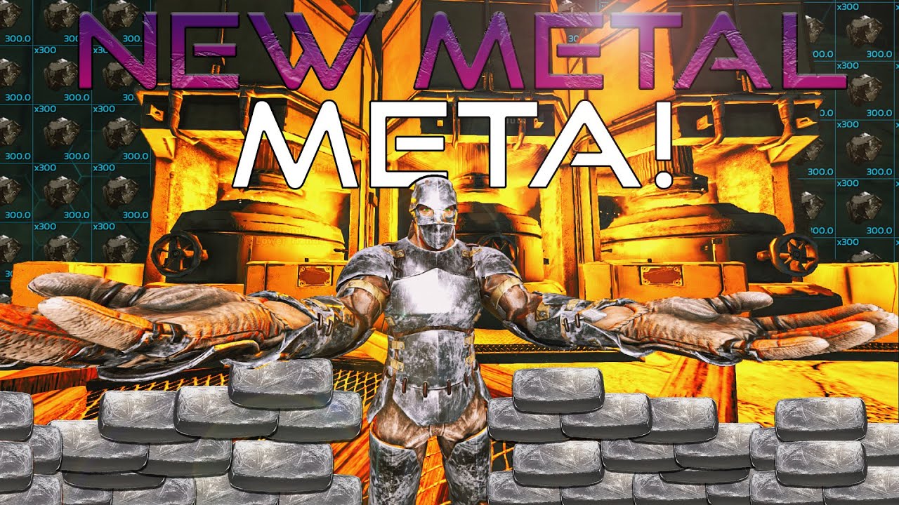 NEW Metal META! - EASY Metal For SOLO PLAYERS! | How To Get Easy Metal | Ark : Survival Evolved