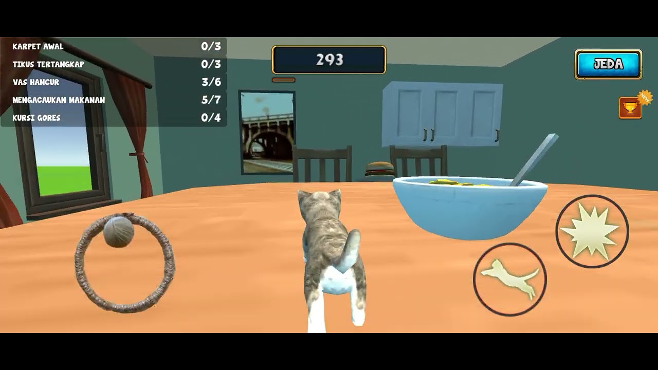 Geas hari' ini kita main cat simulator #1