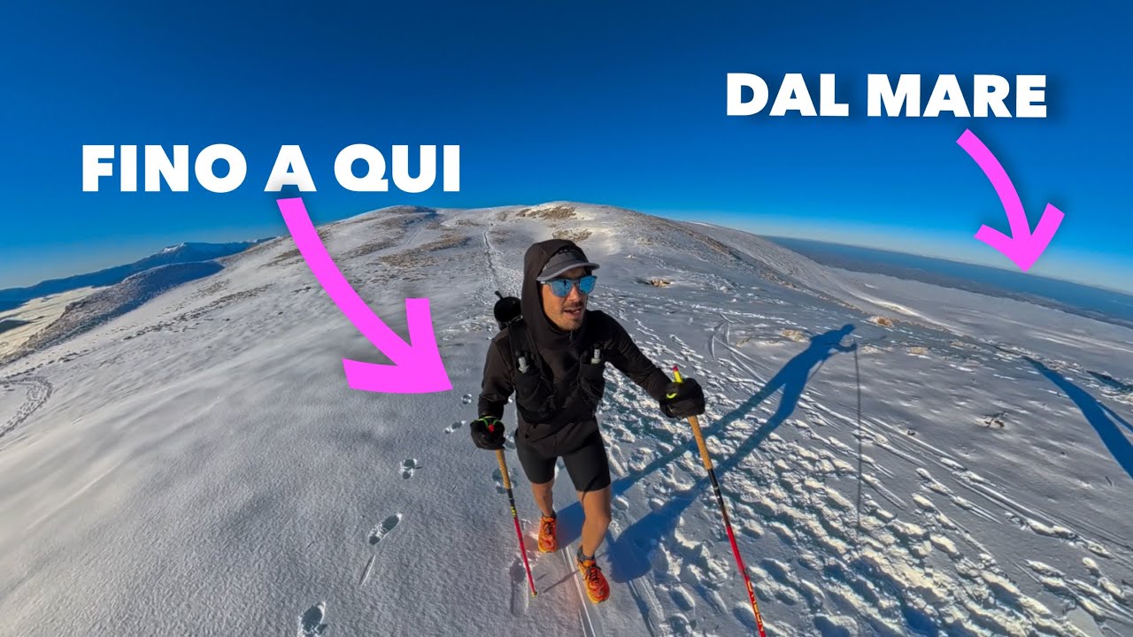 CORRERE DAL MARE ALLA CIMA DELLA MONTAGNA | Nasce YA RUNNING.