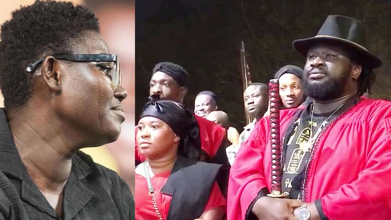 WOW: Ajagurajah Surprises Afua Asantewaa as she sings to break Guinness World Longest singing record
