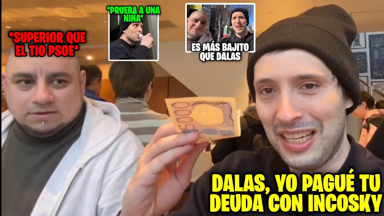 Guibel hace Irl con Incosky en JAPÓN y le PAGA la DEUDA de DALAS