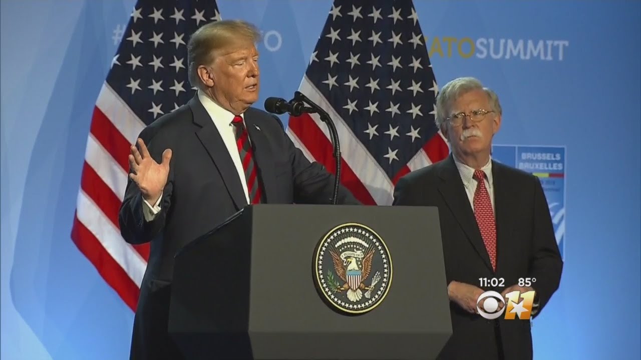 Tense NATO Summit For President Trump In Brussels