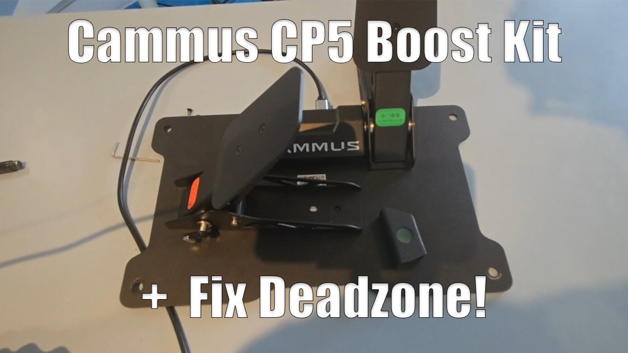 Installing the Cammus Cp5 Pedal Boost Kit + Fix Brake Deadzone!