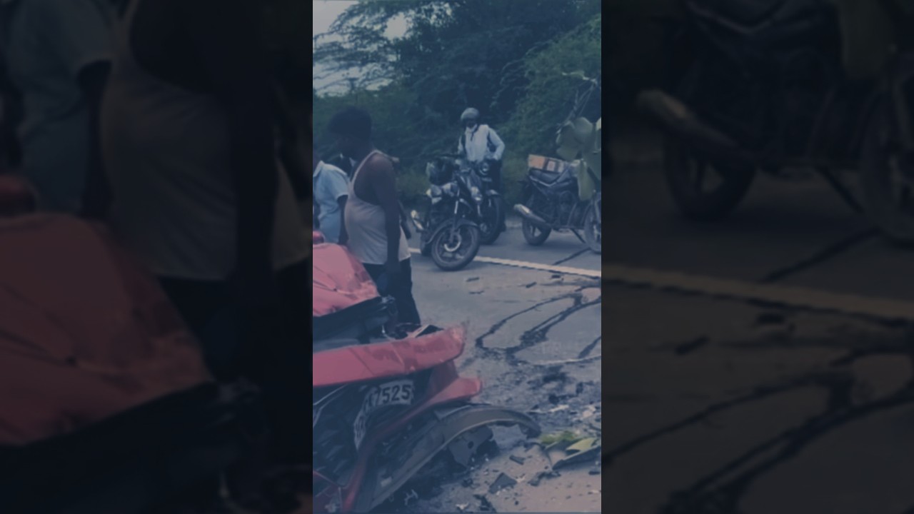 Accident 😨😱 #accident #roadtrips