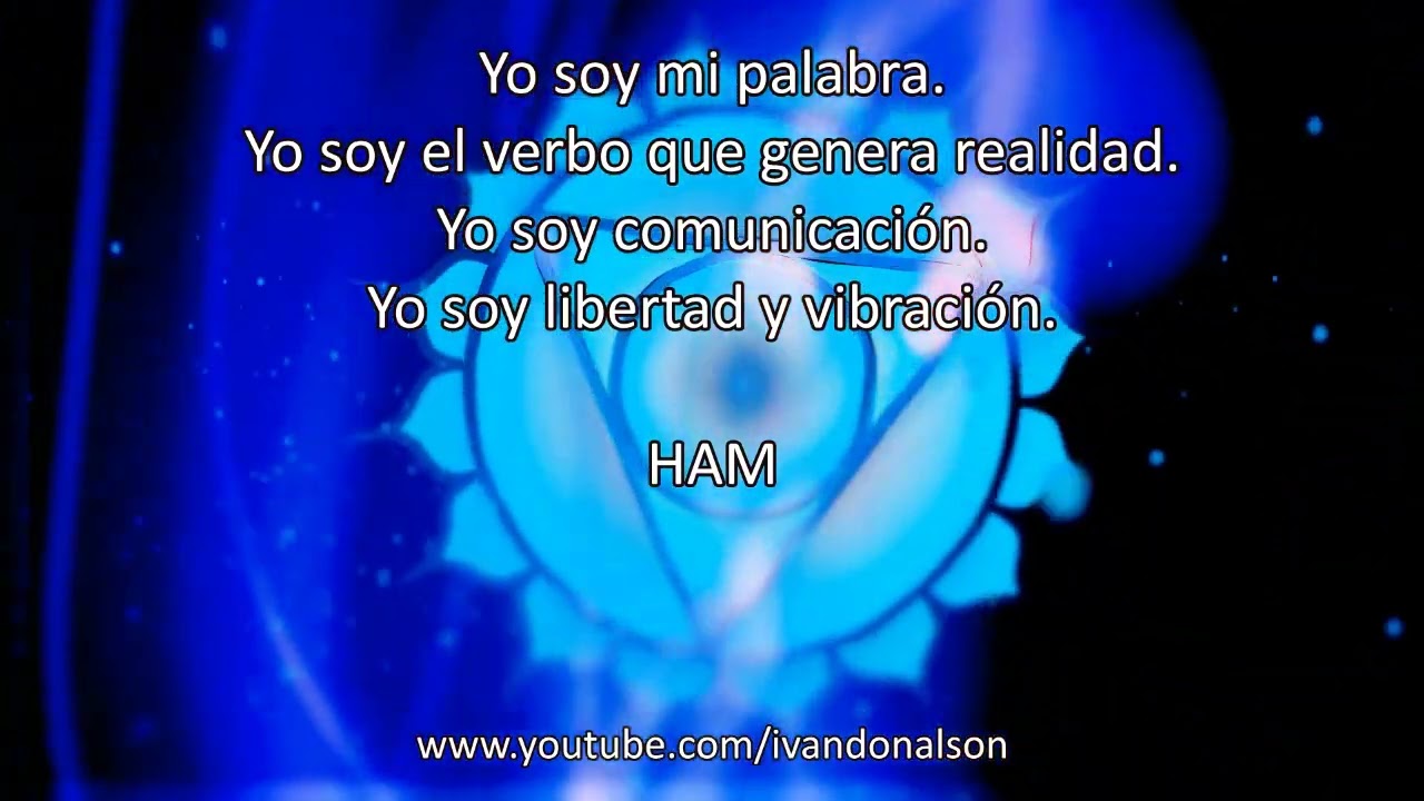 ACTIVACIÓN CHAKRA 5 LARINGEO - COMUNICACIÓN, ENTENDIMIENTO, PALABRA Y VERBO CREADOR
