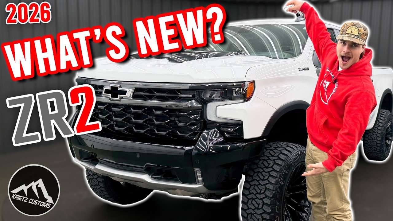 Chevrolet ZR2 2026 года — Что нового и полный обзор комплектации