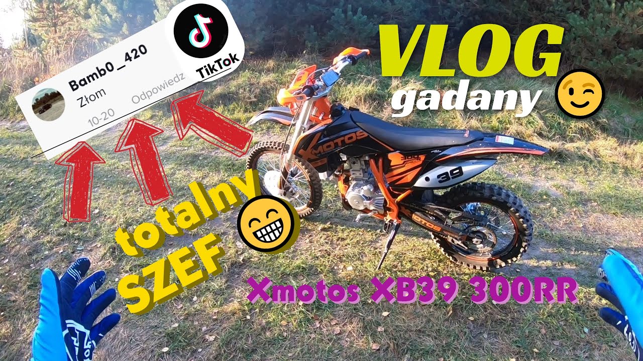 Bamb0_420 totalny szef 😁 Docieranie Xmotos XB39 300 RR moje wrażenia i spostrzeżenia o moto😉 ile ? 💲
