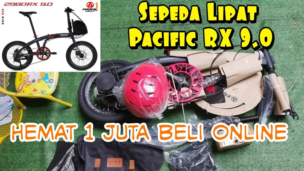 Unboxing | Tutorial Cara Merakit Sepeda Lipat Pacific RX 9.0