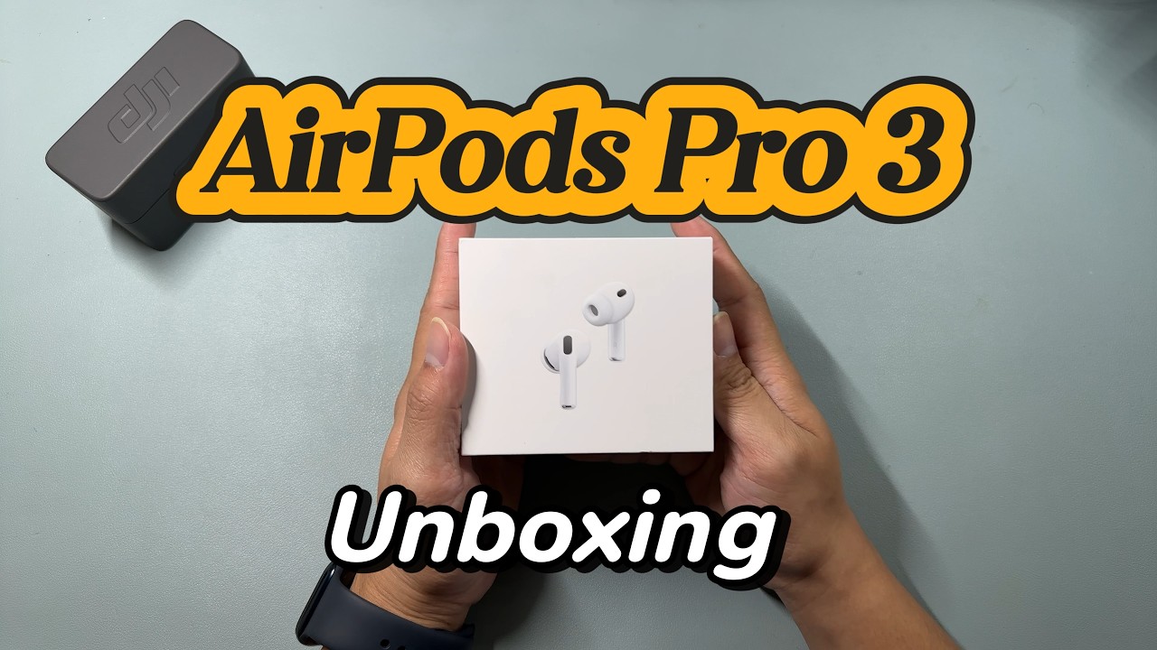 AirPods Pro 3 Unboxing