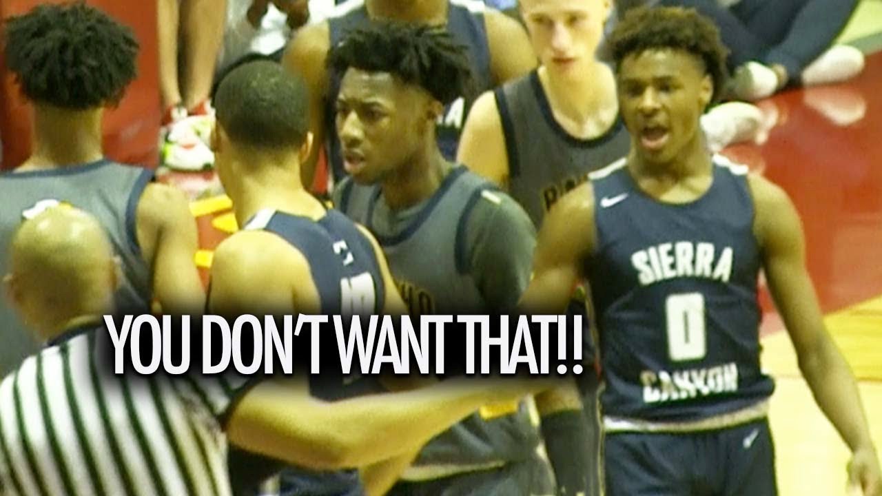 Bronny James BIG TIME REMATCH VS Rancho Christian! BJ Boston And Zaire Williams GO OFF!!
