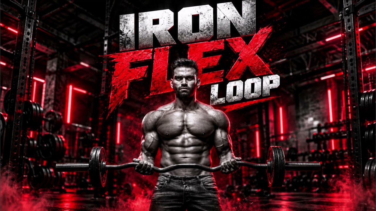 Iron Flex Loop | Hard Gym Workout Music | Copyright Free Music