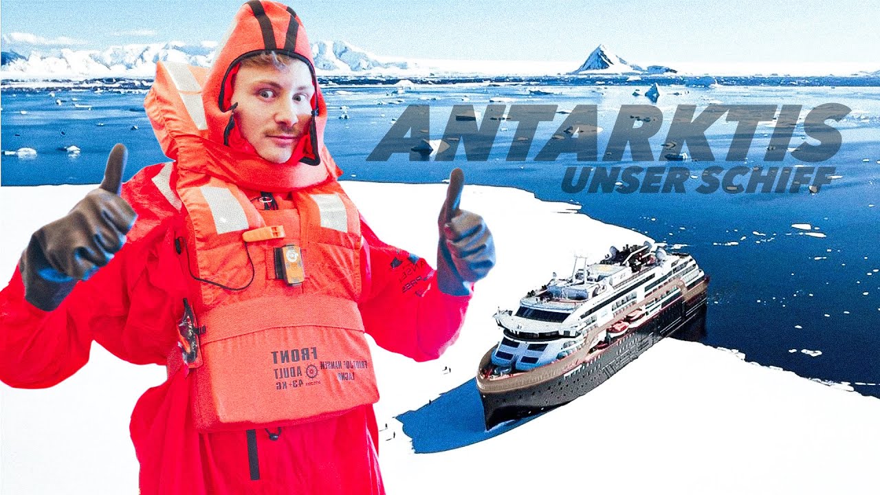Mit diesem Schiff fahre ich in die ANTARKTIS