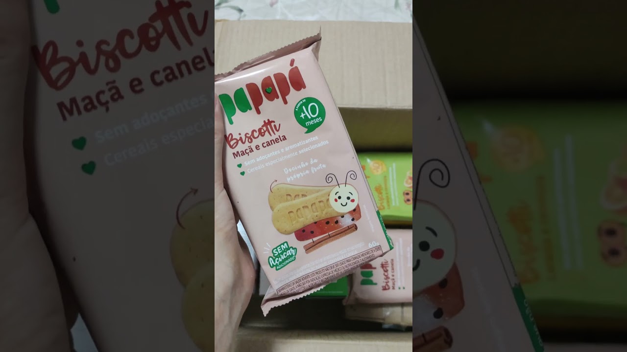 #maternidade #introducaoalimentar #beb&ecirc; #alimentacaosaudavel ABRINDO UMA CAIXA DE PRODUTOS PAPAP&Aacute;